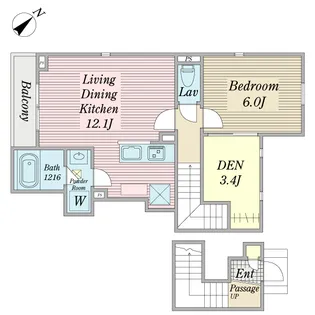 Mahalo【2階】の間取り