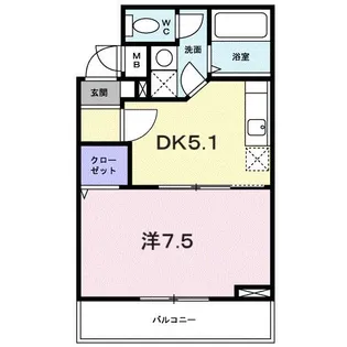 秋津州 Kobe【1階】の間取り