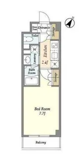 バウスステージ高田馬場【3階】の間取り