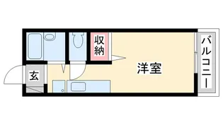 レクスコート【2階】の間取り