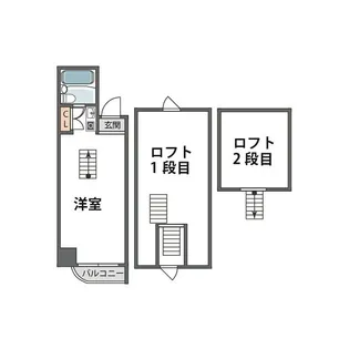 六甲石橋プラザ【5階】の間取り