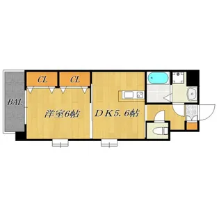 ソル・レヴェンテ【6階】の間取り