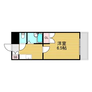 第5中本ビル【3階】の間取り