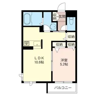 リヴェールシャトー綱島【SHM】【2階】の間取り
