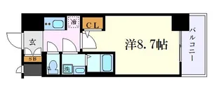 S-RESIDENCE名駅West【5階】の間取り