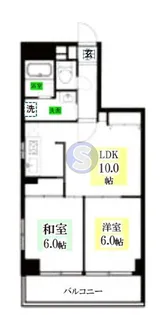 Uresidence二条城【4階】の間取り