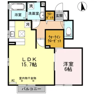プレミアHII【1階】の間取り