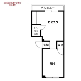 コーポ三宅【3階】の間取り