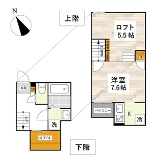 ADC松江BASE【2階】の間取り