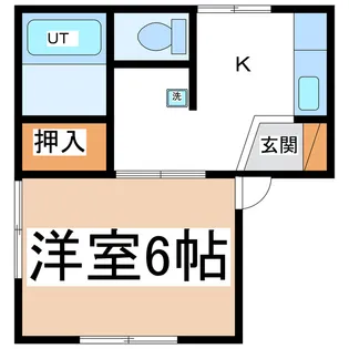 ドレミファ荘【2階】の間取り
