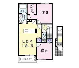 チェリーガーデンIII【2階】の間取り