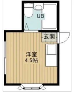 ベルハイム東大和【1階】の間取り