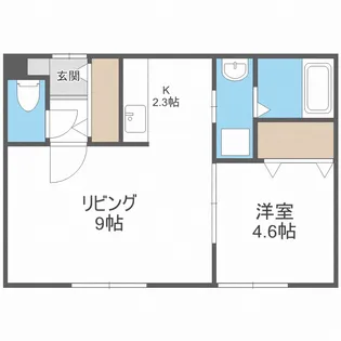 グランスクエアII【3階】の間取り