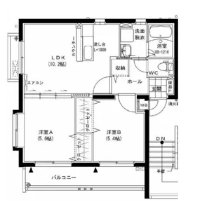 ユーミーなでしこBの間取り