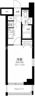 LE LION清澄白河【8階】の間取り
