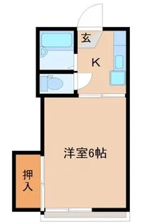 ハイツ桜通り【1階】の間取り
