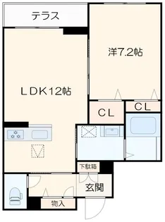 リュミエール【1階】の間取り
