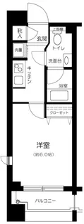 リファイズ品川南【12階】の間取り