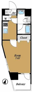 パレステュディオ渋谷本町【5階】の間取り