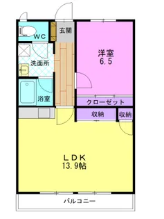 ハイクオリティ I【3階】の間取り