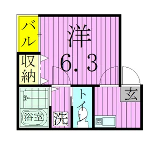 due ENIKES【2階】の間取り