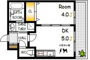 ORIENT BLD No.123【3階】の間取り