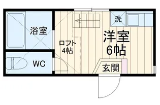 ユナイト根岸アニーローリー【1階】の間取り