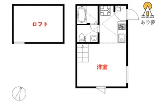 ランヒルズ西横浜【1階】の間取り