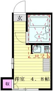 サン・デュエット【2階】の間取り