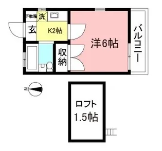 ドルフ相模が丘No.1【2階】の間取り
