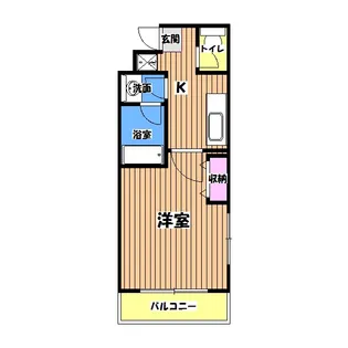 エグゼクティブ立川【2階】の間取り