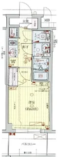 プレサンス新大阪ストリーム【8階】の間取り
