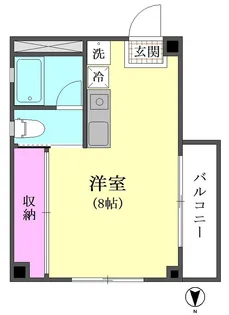 Y・M・RESIDENCE【2階】の間取り