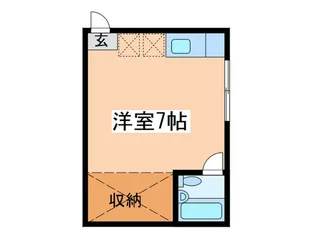 サントピア桜【1階】の間取り