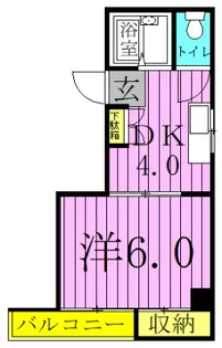 レジデンス・ファースト【3階】の間取り
