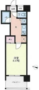 コスモリード池上【3階】の間取り