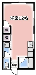 リバティハウス【3階】の間取り