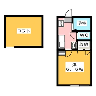 y&y平間【1階】の間取り