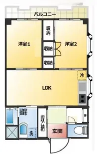 石原第2ビル【2階】の間取り