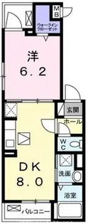 プラシード【1階】の間取り