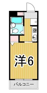振興ビル【6階】の間取り