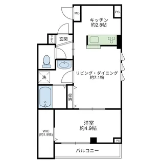 Leafia【2階】の間取り
