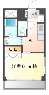 愛知県名古屋市南区堤町2【マンション】の間取り
