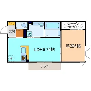 ポンパブランカ14【1階】の間取り