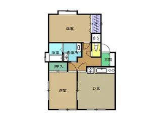 KEN黒磯A【1階】の間取り