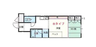 ラ・セトルメント【3階】の間取り