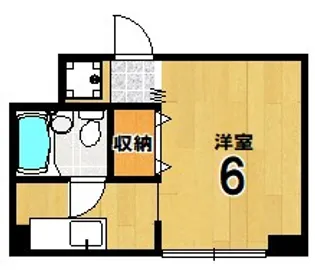 下鴨松柏【4階】の間取り