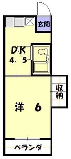 モリタビル【3階】の間取り
