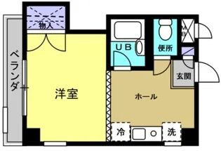 ヴィラ・ムサシノ【2階】の間取り