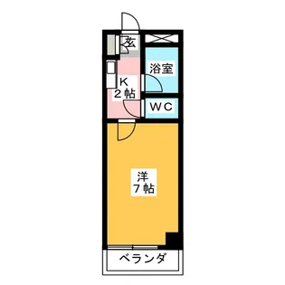 ビルド・ジュン【5階】の間取り